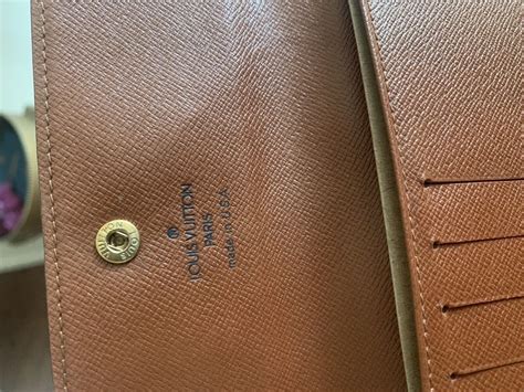 Louis Vuitton Porte Monnaie Monogram Pochette Credit Long 